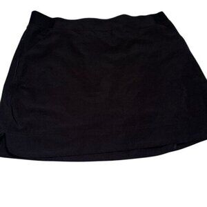 32 Degrees Cool Black Skort XL Polyester & Spandex